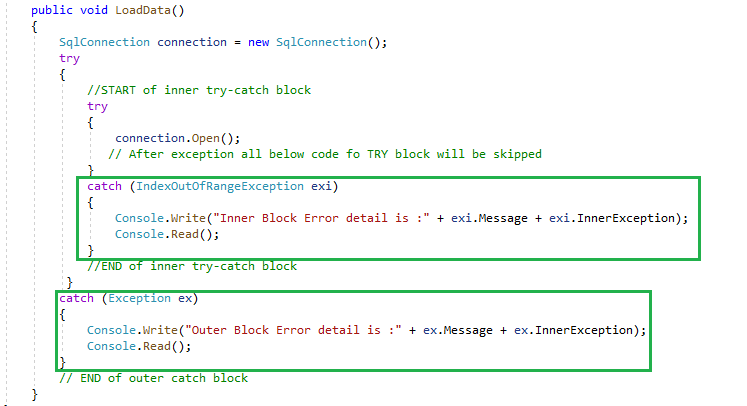 Handling Exceptions in C# (try-catch block) - Code Maze